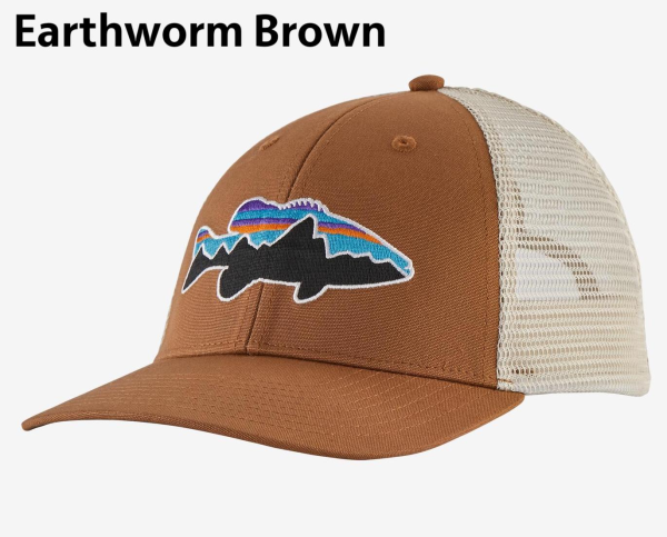 Patagonia Fitz Roy Smallmouth LoPro Trucker Hat 38286 EWBN Patagonia Fitz Roy Smallmouth LoPro Trucker Hat 38286 EWBN
